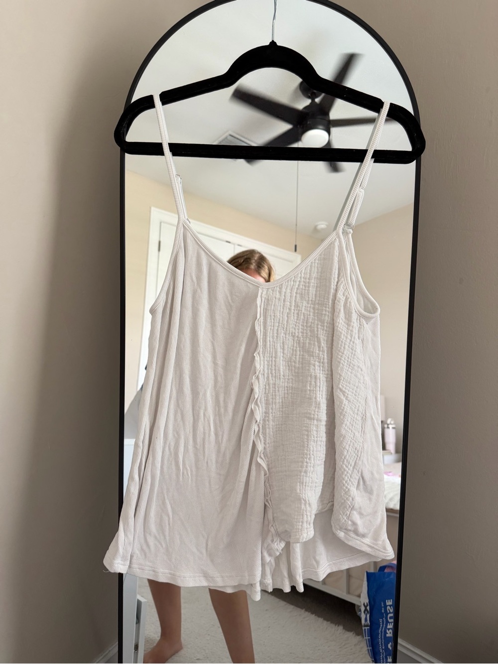 POL Women's White Tank Top
